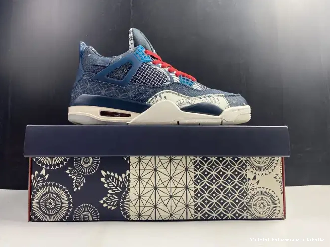 Official Maikesneakers 4 Sashiko Retro SE CW0898-400 Jordan Air 0529
